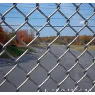 Galvanized Galvanized &amp; PVC Coated Chain Link Fence